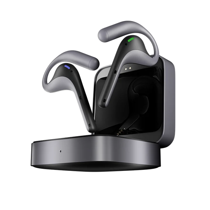 Timekettle W4 Pro earbuds with charging case